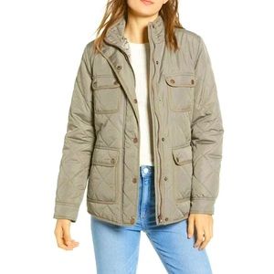 Thread and Supply Fleece Lined Quilted Jacket